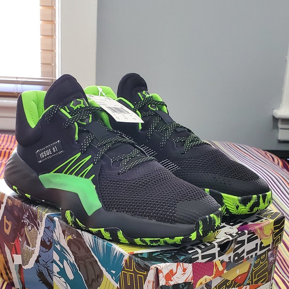 Adidas x Marvel D.O.N. Issue #1 Black green Canvas